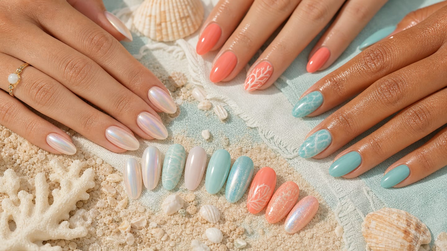 The Ten Best Beach Nail Looks for the South Shore